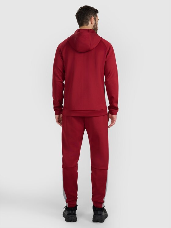 4F 4F Pantaloni da tuta 4FWAW25TFTRM0936-61S Rosso Regular Fit