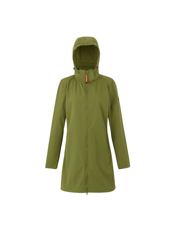 Regatta Regatta Kurtka softshell Carisbrooke Zielony Long Fit