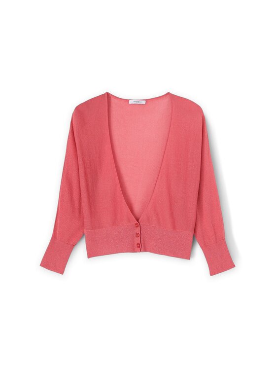 Motivi Motivi Cardigan M323W003406N017 Rosa Regular Fit