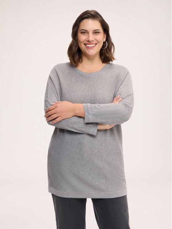 Fiorella Rubino Fiorella Rubino Maglione M216E102298N013 Grigio Over Fit