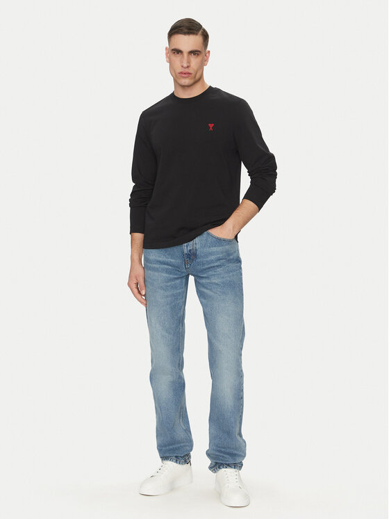 AMI PARIS AMI PARIS Джинси HTR001.DE0046 Голубий Classic Fit