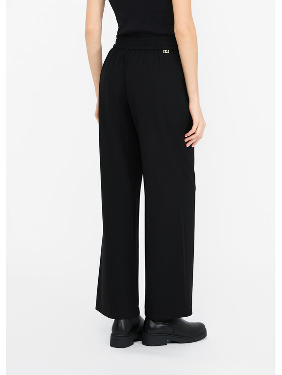 Liu Jo Liu Jo Pantaloni di tessuto TF5265TS42322222 Nero Regular Fit