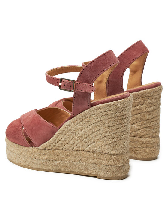 Castañer Castañer Espadryle Blaudell/8Ed/007 021746 Różowy