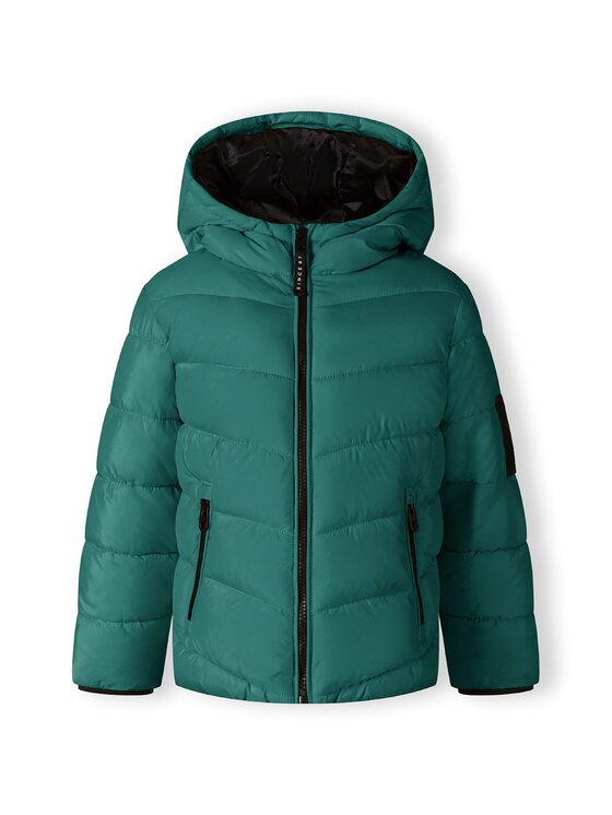 Kurtka zimowa MINOTI, Rozmiar 110/116, Zielony, 19coat48