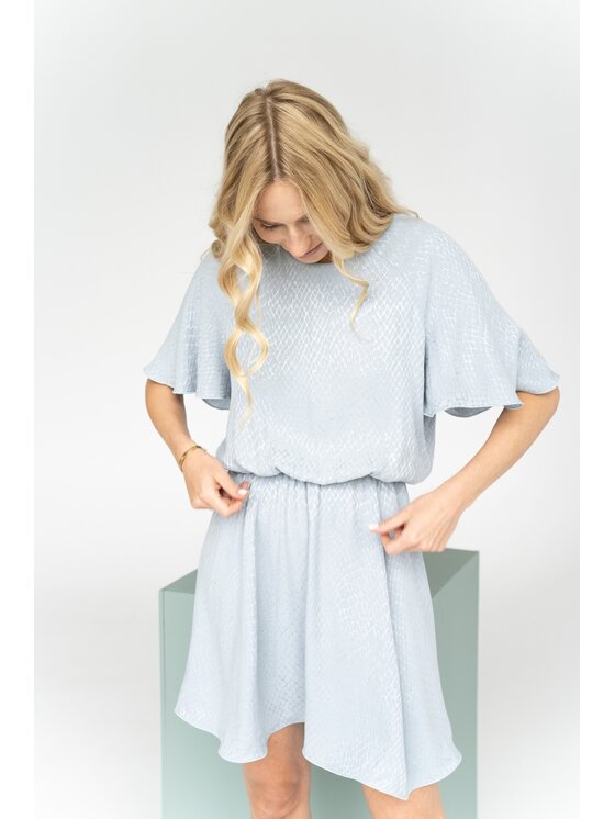 Me complete Me complete Sukienka letnia Sukienka Allegra light blue Niebieski Relaxed Fit