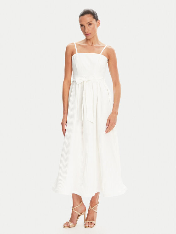 Rinascimento Rinascimento Coctailkleid CFC0124473003 Weiß Regular Fit