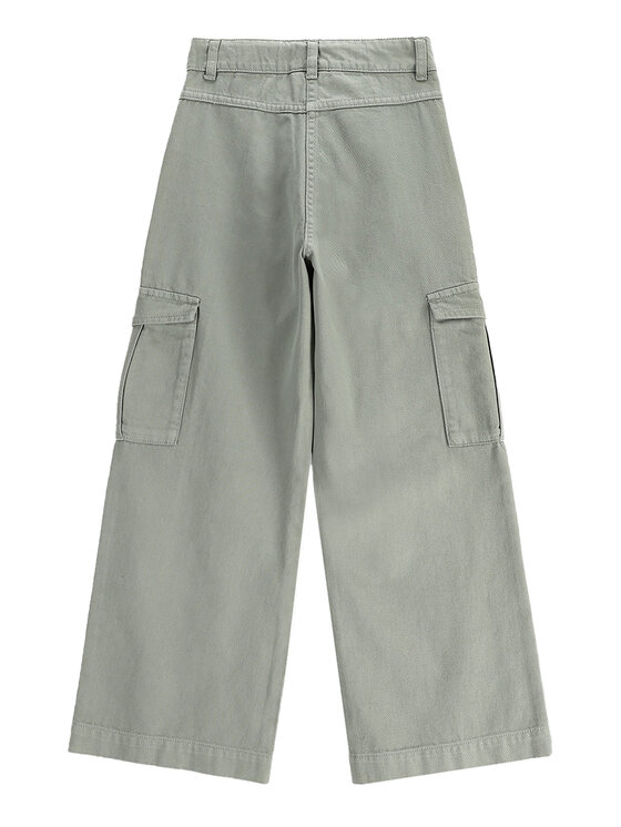 Coccodrillo Coccodrillo Medžiaginės kelnės WC5119102DGJ Chaki Regular Fit