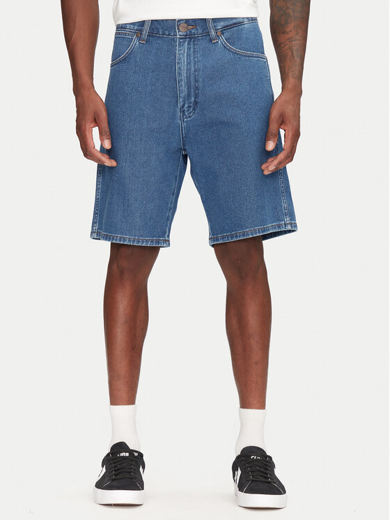 Wrangler Wrangler Farmer rövidnadrág Frontier 112362493 Kék Relaxed Fit