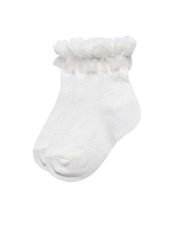 Abel & Lula Abel & Lula Hohe Kindersocken 5434 Weiß