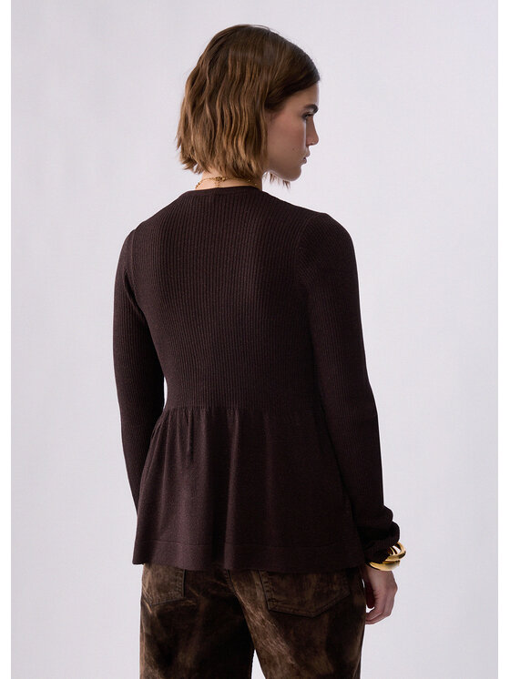 Liu Jo Liu Jo Cardigan WF6181MS46JL9520 Marrone Regular Fit