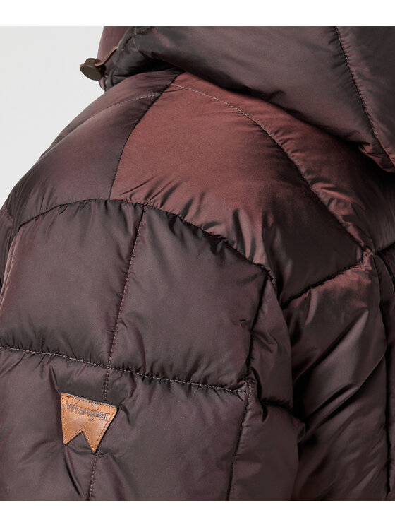 Wrangler Wrangler Giacca outdoor 112357396 Marrone Comfortable Fit