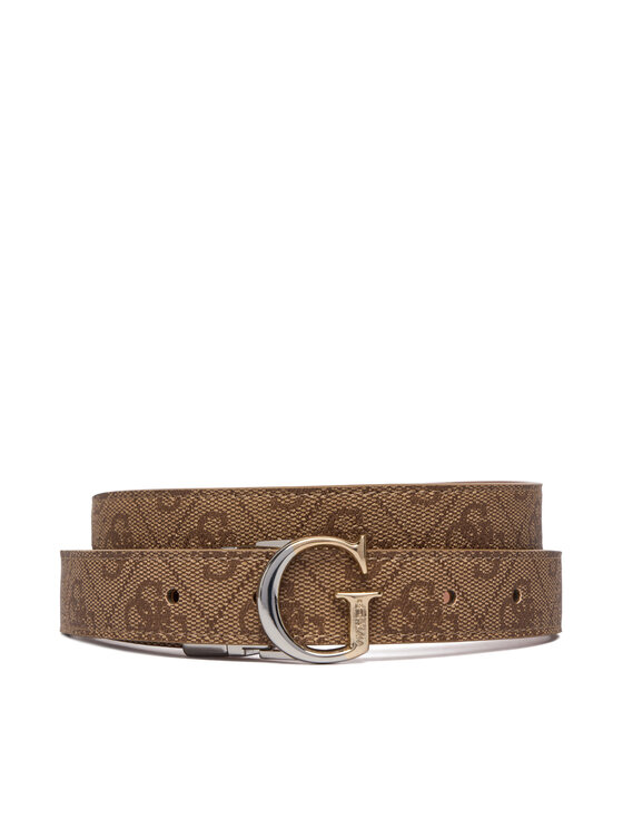 Guess Guess Dámsky opasok BW9325 P6115 Béžová