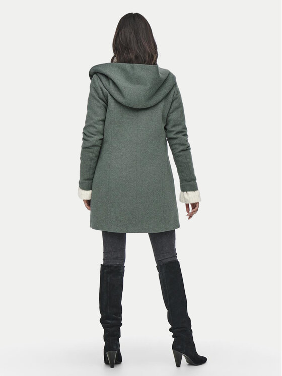 ONLY ONLY Prijelazni kaput Sedona 15142911 Zelena Regular Fit