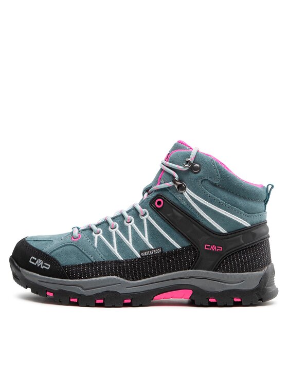CMP CMP Трекінгові черевики Kids Rigel Mid Trekking Shoes Wp 3Q12944J Голубий