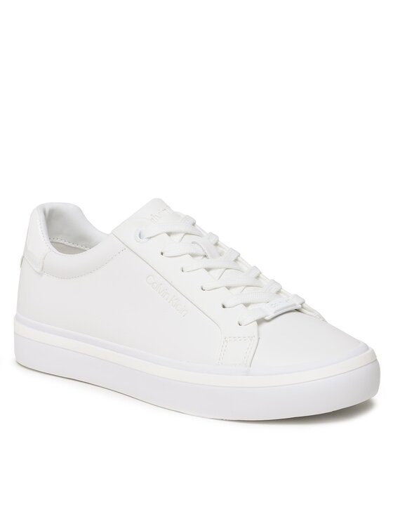 Calvin Klein Calvin Klein Laisvalaikio batai Vulc Lace Up HW0HW01591 Balta