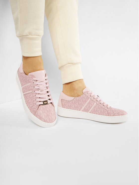 Michael michael kors keaton on sale stripe sneaker
