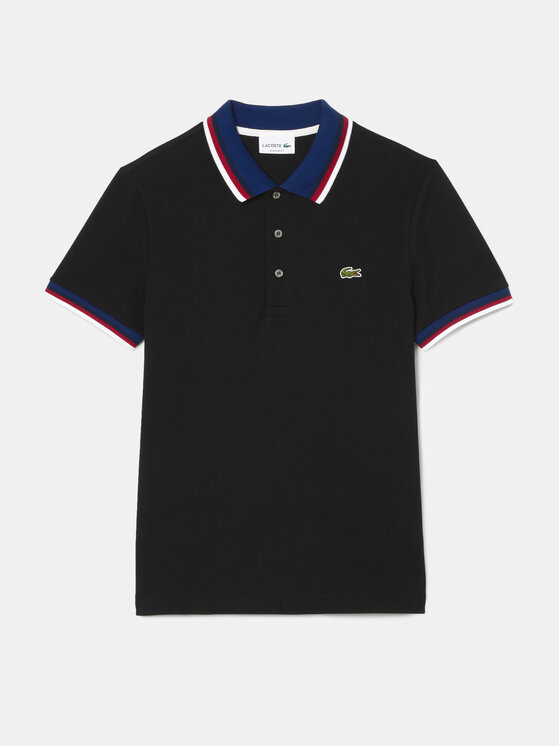 Lacoste Lacoste Поло PH3461 Чорний Regular Fit