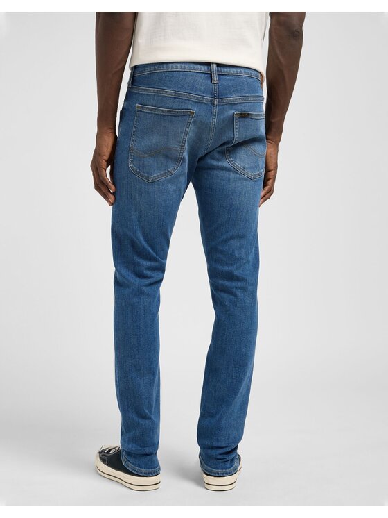 Lee Lee Jeansy LUKE Niebieski Slim Fit