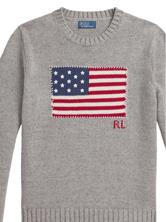 Polo Ralph Lauren Polo Ralph Lauren Megztinis 211B28830002 Pilka Regular Fit