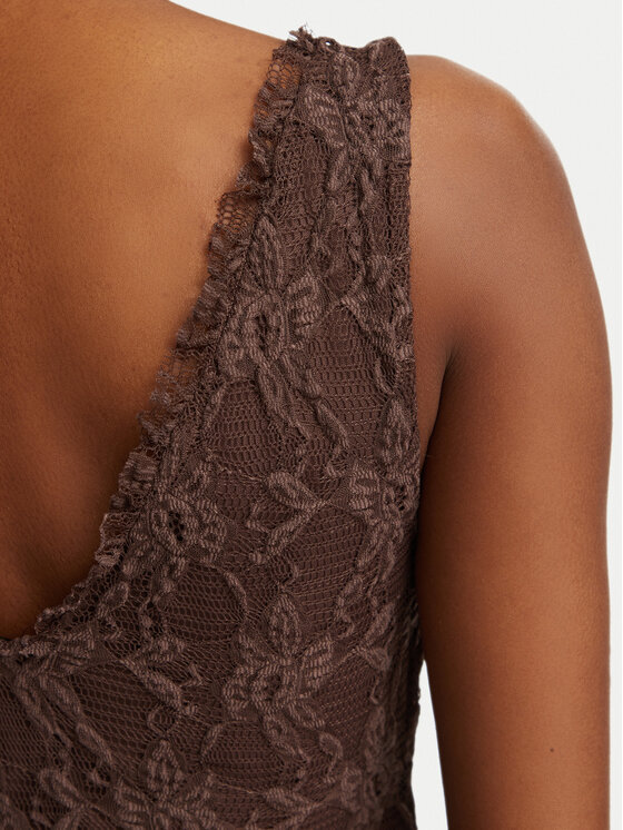 ONLY ONLY Φόρεμα βραδινό Albina 15372795 Καφέ Regular Fit