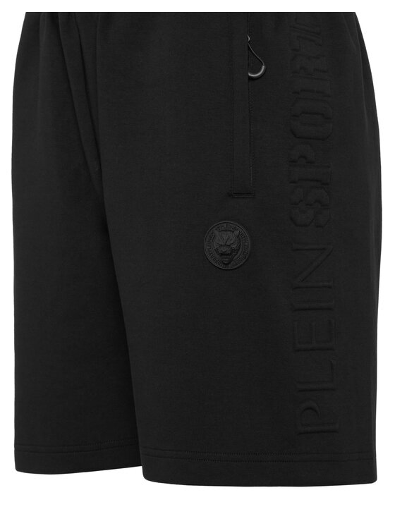 Plein Sport Plein Sport Szorty sportowe 28289 Czarny Jogger Fit