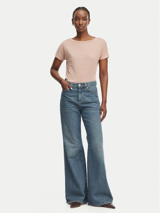 Marella Marella Μπλουζάκι Accorta 2615971052 Ροζ Regular Fit