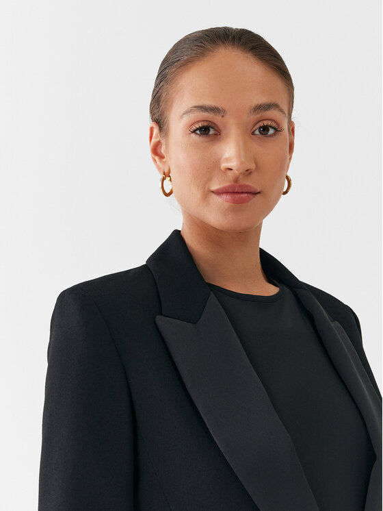 Marella Marella Giacca da abito Nardo 2330460533 Nero Regular Fit