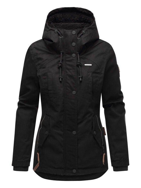 Marikoo Marikoo Kurtka zimowa Bikoo Czarny Regular Fit