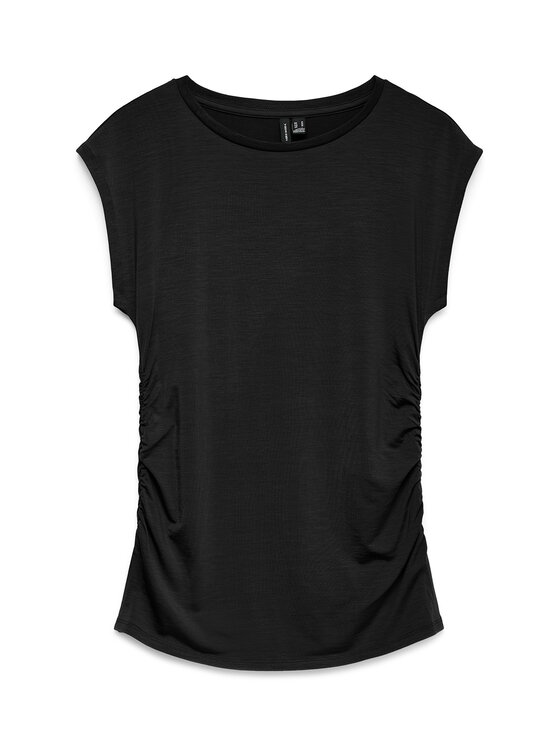 Vero Moda Vero Moda T-shirt Avasarah 10342876 Crna Slim Fit