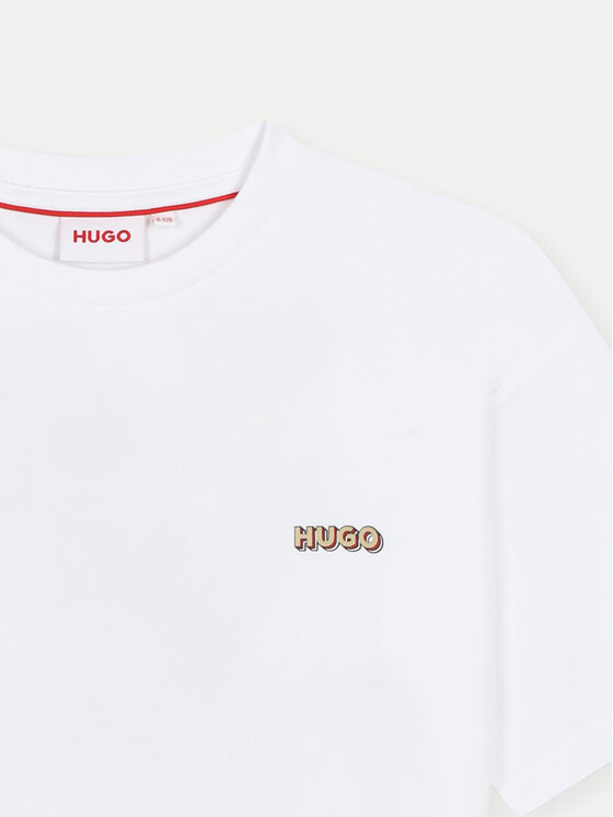 HUGO Hugo Тишърт G00151 D Бял Regular Fit