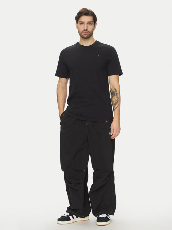 adidas adidas T-Shirt Lounge Slide Graphic JJ4003 Czarny Regular Fit