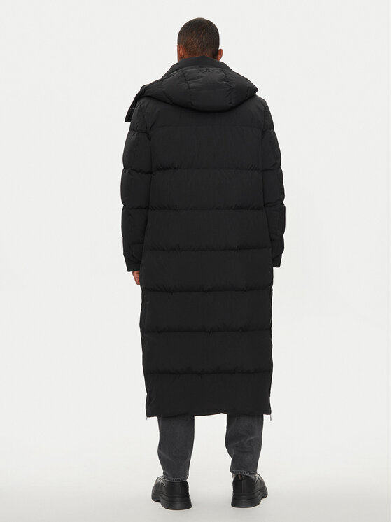 HUGO HUGO Зимове пальто Mikky2441 50521626 Чорний Regular Fit