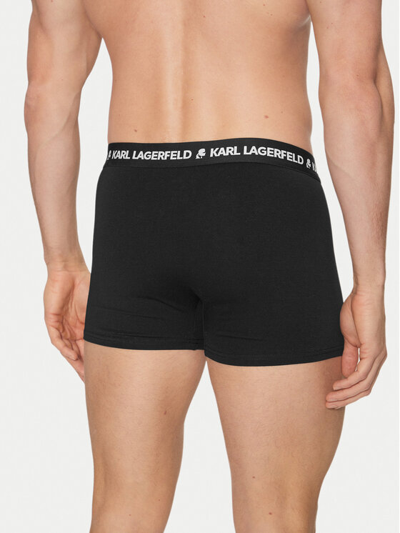 KARL LAGERFELD KARL LAGERFELD Set di 3 boxer A1M47151 Nero