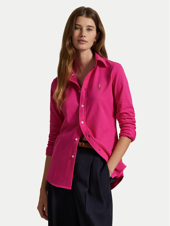 Női Ing Polo Ralph Lauren, Méret: S, Rózsaszín, 211924258017