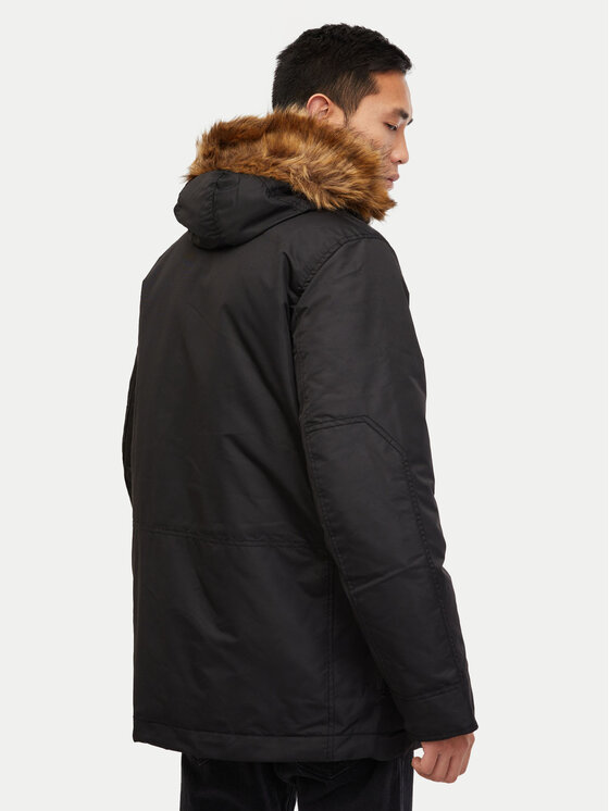 Gap Gap Kurtka zimowa 726377-01 Czarny Regular Fit