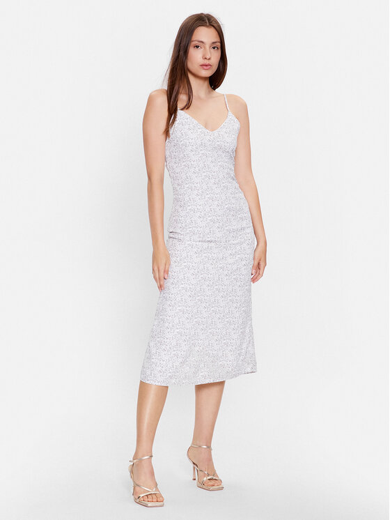 Glamorous Vestito estivo KK0193A Bianco Regular Fit, taglia : 10