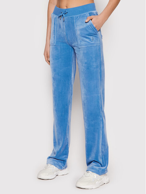 Juicy Couture Juicy Couture Pantaloni da tuta Del Ray JCAP180 Blu Regular Fit
