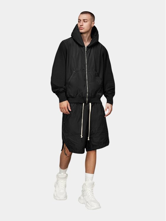 MADE BY SOCIETY MADE BY SOCIETY Kurtka anorak Hanorac Urban Unit - H16643 Czarny Basic Fit