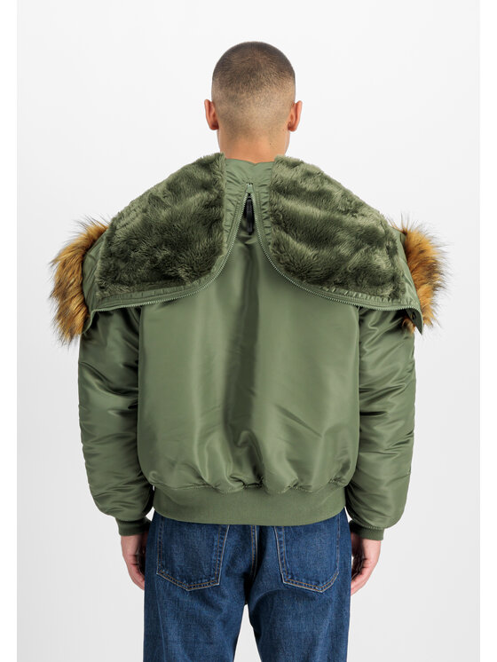 Alpha Industries Alpha Industries Kurtka bomber AI.100105-01-XL Zielony Core Fit