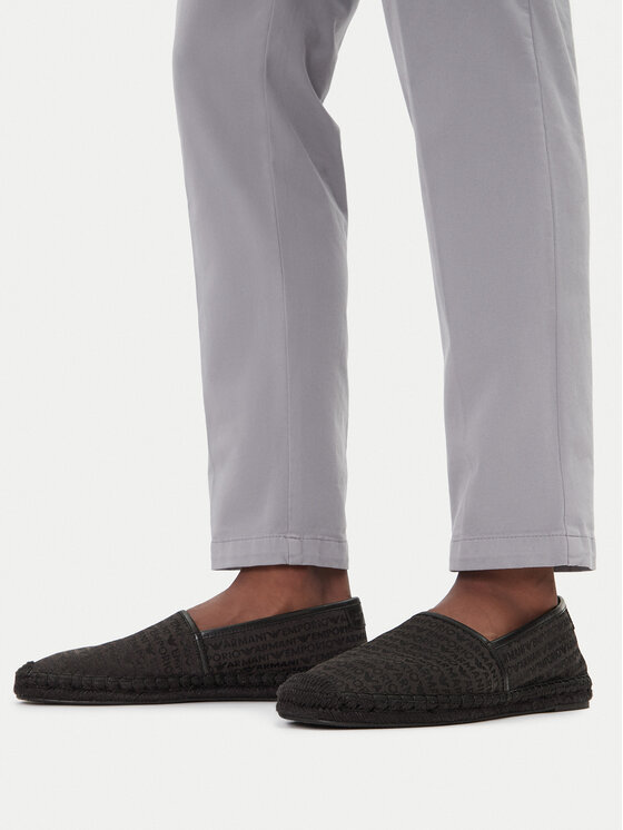 Emporio Armani Emporio Armani Еспадрили X4S030 XR338 K001 Черен