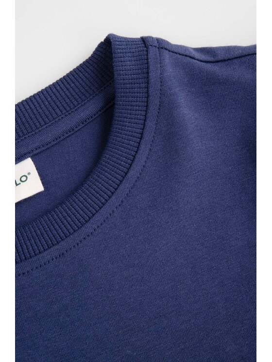 Coccodrillo Coccodrillo Sukienka ZC5129102FGK-015 Granatowy Regular Fit