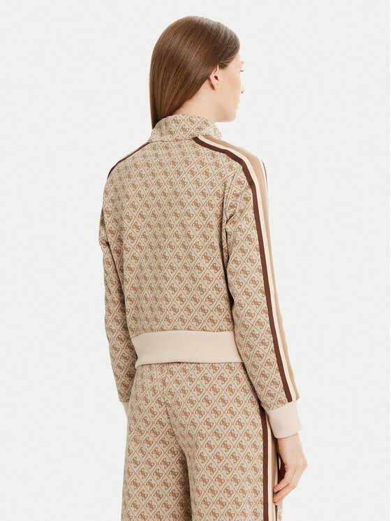 Guess Guess Majica dugih rukava V5RQ03 KCO90 Bež Regular Fit