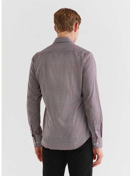 Pako Lorente Pako Lorente Koszula P23WF-1X-020 Brązowy Slim Fit