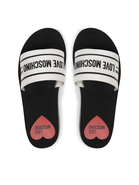 LOVE MOSCHINO LOVE MOSCHINO Papucs JA28334G0MIX6100 Fehér