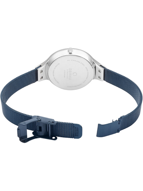 Obaku Obaku Hodinky V173LXCLML Modrá