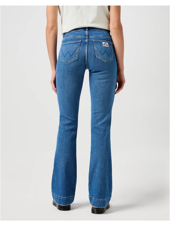 Wrangler Wrangler Jeansy 112332419 Niebieski Regular Fit