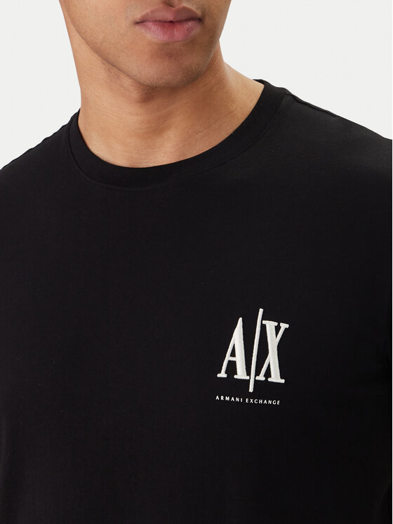 Armani Exchange Armani Exchange Póló XM000365 AF12308 UC001 Fekete Regular Fit