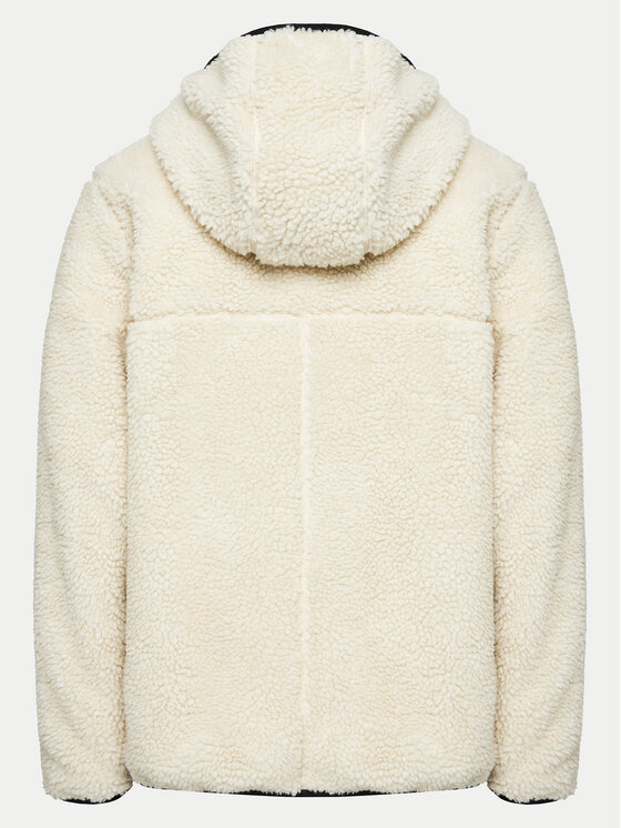 Tommy Jeans Tommy Jeans Преходно яке Teddy DM0DM19224 Екрю Regular Fit