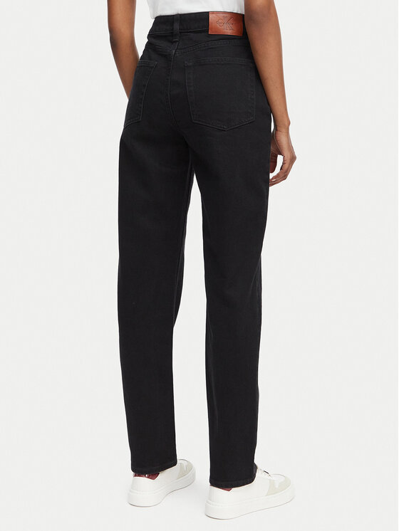 Calvin Klein Jeans Calvin Klein Jeans Jeansy New Mom Jean LV047D843G Czarny Mom Fit