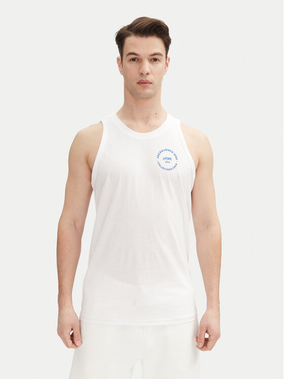 Jack&Jones Jack&Jones Topiņš Simon 12270462 Balts Regular Fit